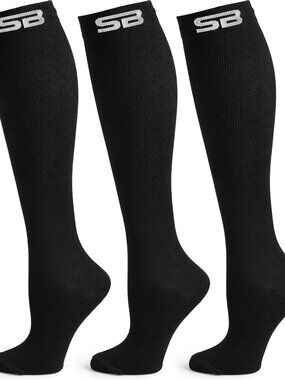 3-Pair Compression Socks for Men & Women 15- – Best Compression Socks for Flying